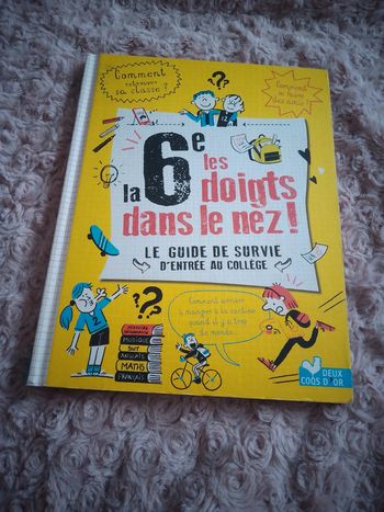Livre la 6e les doigts dans le nez