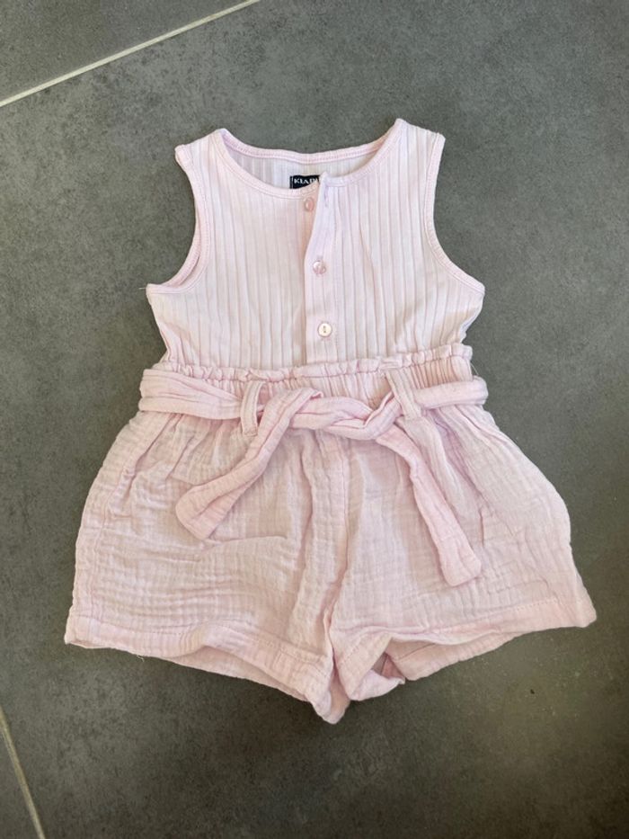 Combi short rose pale