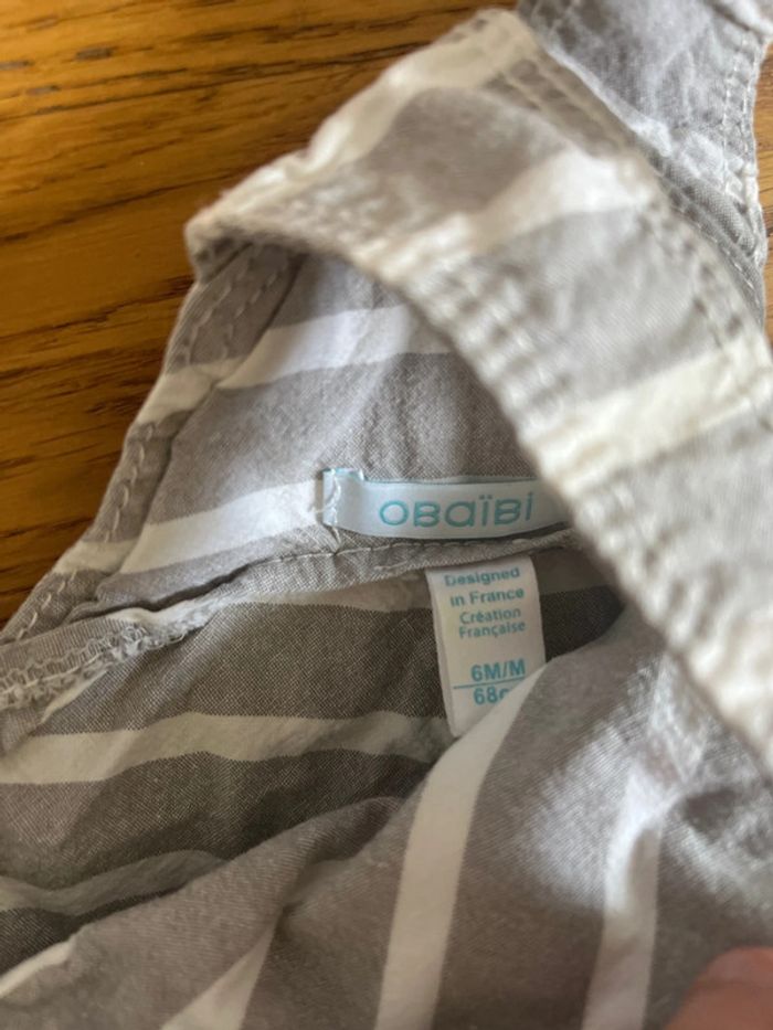 Salopette short 6mois - photo numéro 2