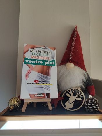 5- Livre “Mes petites recettes magiques – Ventre plat” – Très bon état !📖