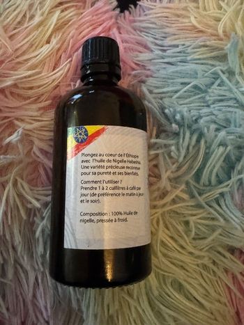 Huile de nigelle habashia Éthiopie 100ml