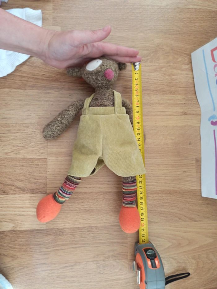 Chien moulin roty salopette 28 cm - photo numéro 5