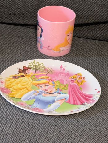 Vaisselle princesses Disney 
