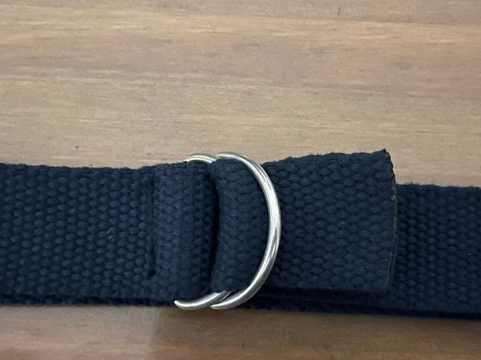Ceinture tissu marine 86 cm NEUVE - photo numéro 2
