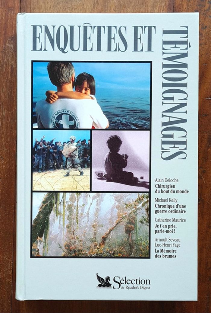 Enquêtes Et Témoignages, 4 Livres Condensés, Sélection Du Reader's Digest, 1994