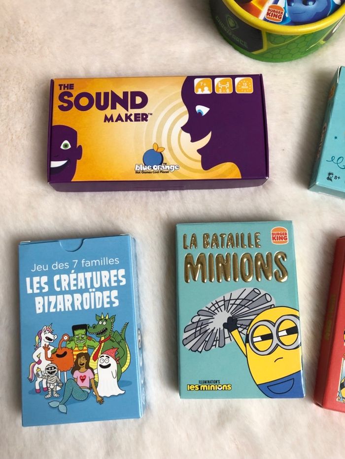 Lot 6 jeux de cartes - photo numéro 2