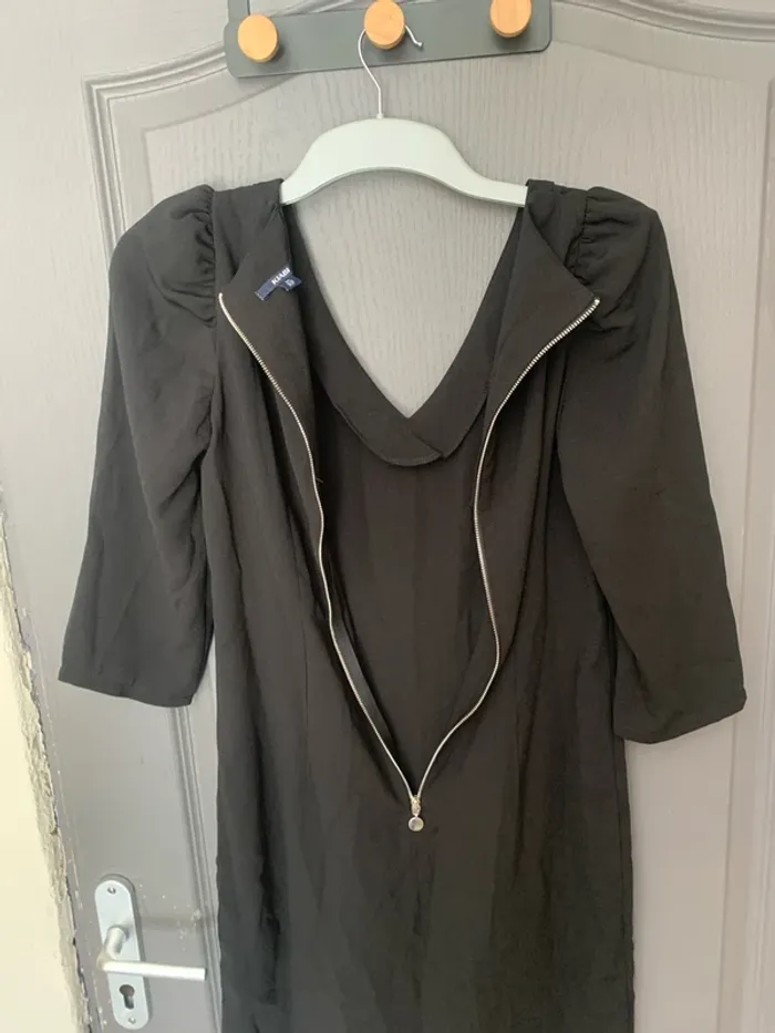 Robe noir Kiabi - Taille 34 - photo numéro 4