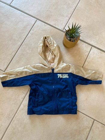 Coupe vent garçon taille 6 mois