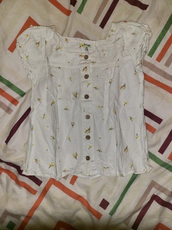 Haut chemisier manches courtes
