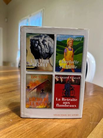 l’ultime secret, Charlotte Et Millie , l’écho de la haine, la retraite aux flambeaux