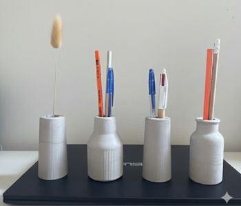 Vends vases en béton 