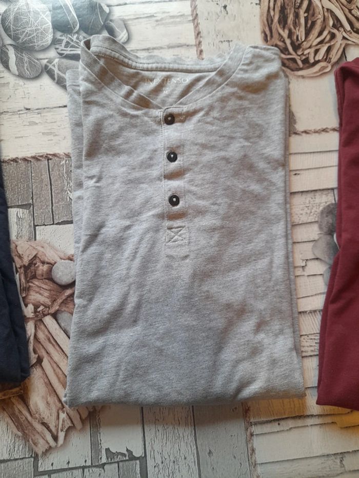 3 tee-shirts manches longues M - photo numéro 3