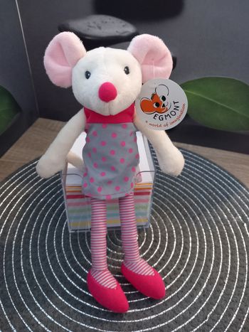 Peluche souris egmont toys 25cm 
Neuve Avec son étiquette