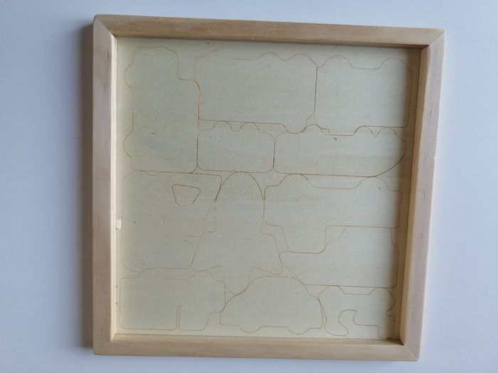 puzzle casse-tête en bois véhicules - photo numéro 4