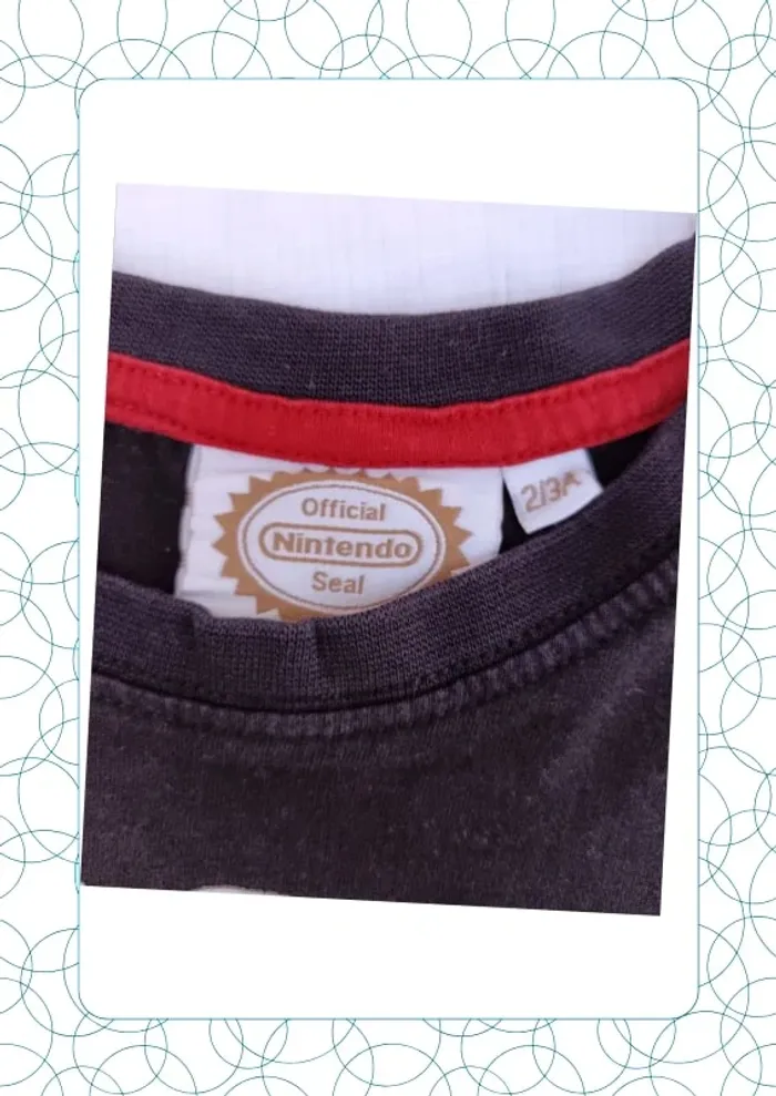 Tee shirt 24-36 mois Nintendo - photo numéro 3