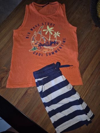 ensemble de plage pyjama sergent major 8ans