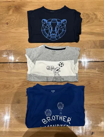 Lot 3 Tee-shirt manches longues 8 ans Kiabi
