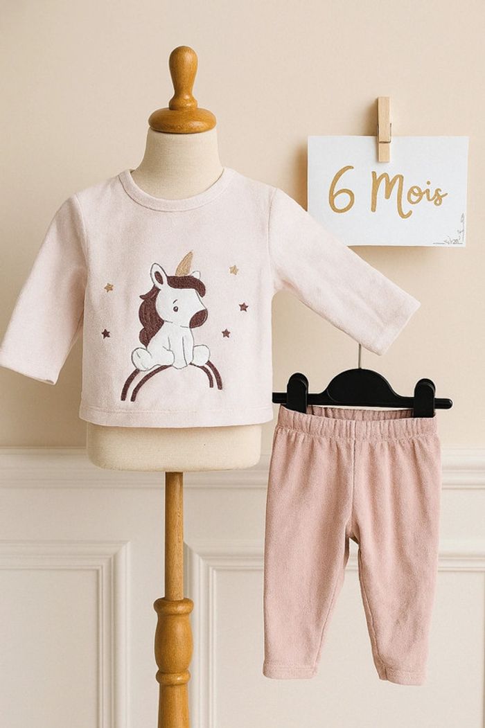 Pyjama 2 pièces - 6mois - Mes petits cailloux
