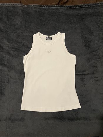 Débardeur diesel blanc