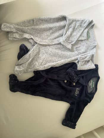 Lot 2 pyjama 0 mois