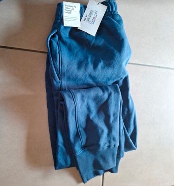 Jogging bleu homme