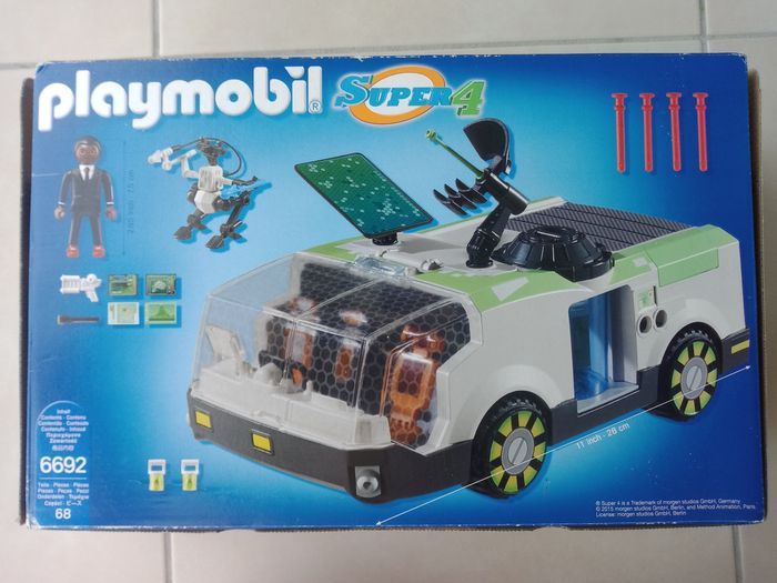 Playmobil Super 4 Le techno-caméléon - photo numéro 2