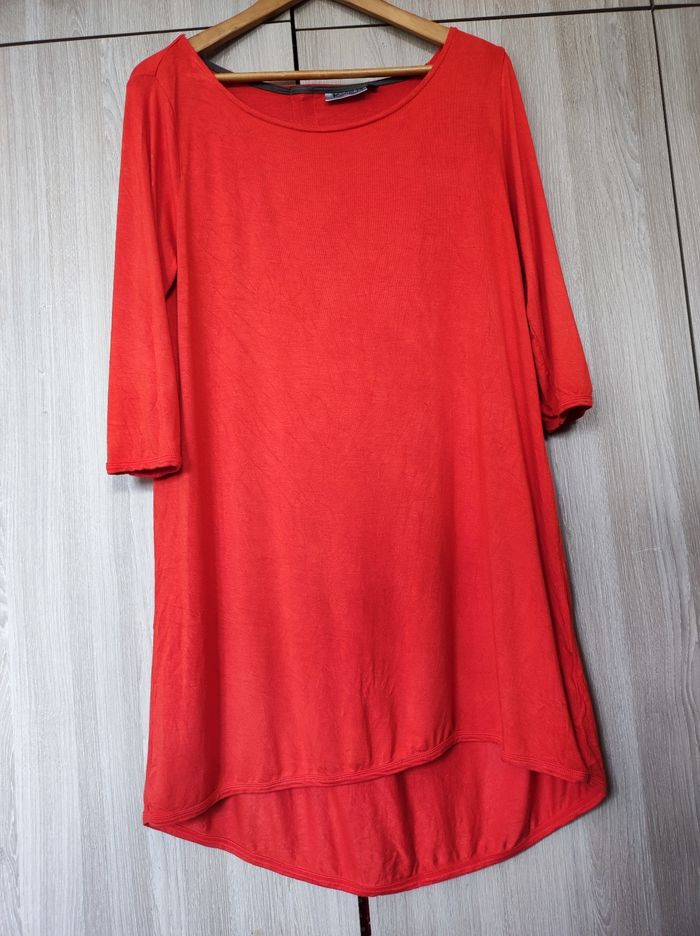 Robe boule rouge  orangé 44 Kiabi