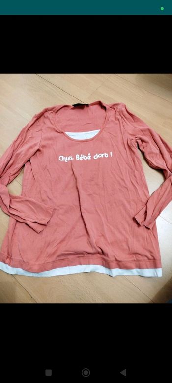 Lot de Tshirt manche longue grossesse