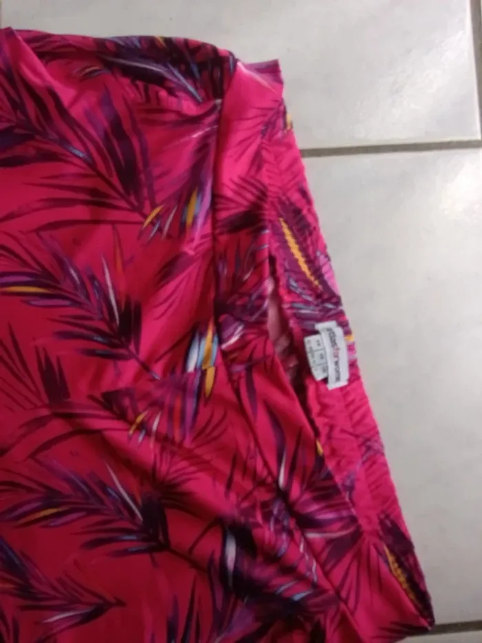 Pantalon léger rose motif - photo numéro 6