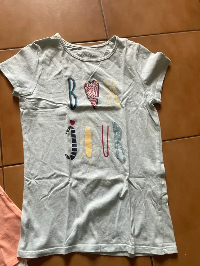 Lot t shirts fille 10 ans - photo numéro 3