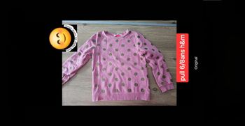 Pull fille 6ans hm