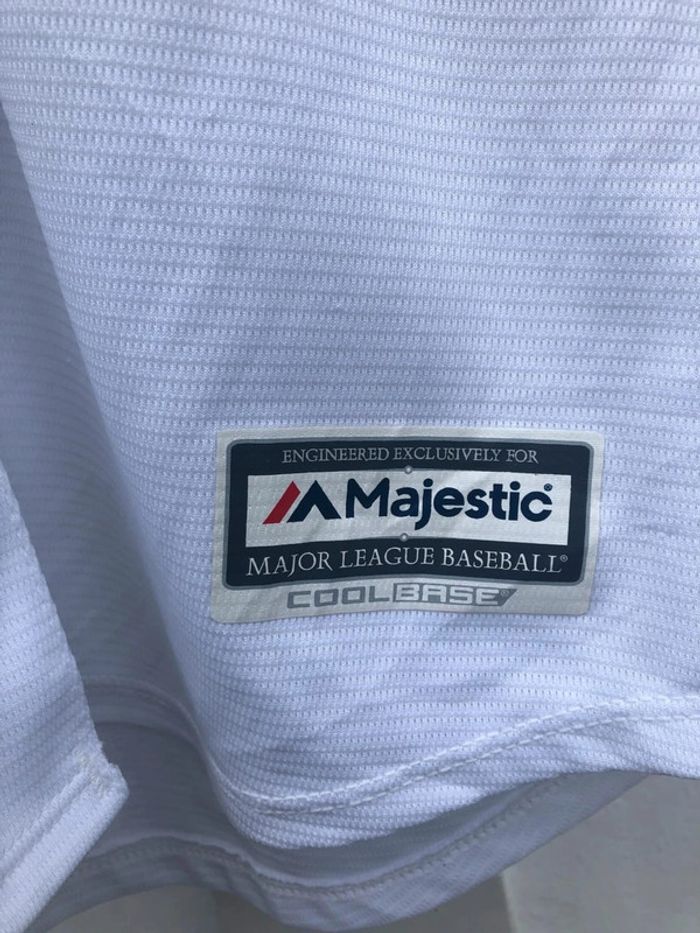 Maillot Majestic Blue Jays Toronto MLB made in USA ! - photo numéro 8