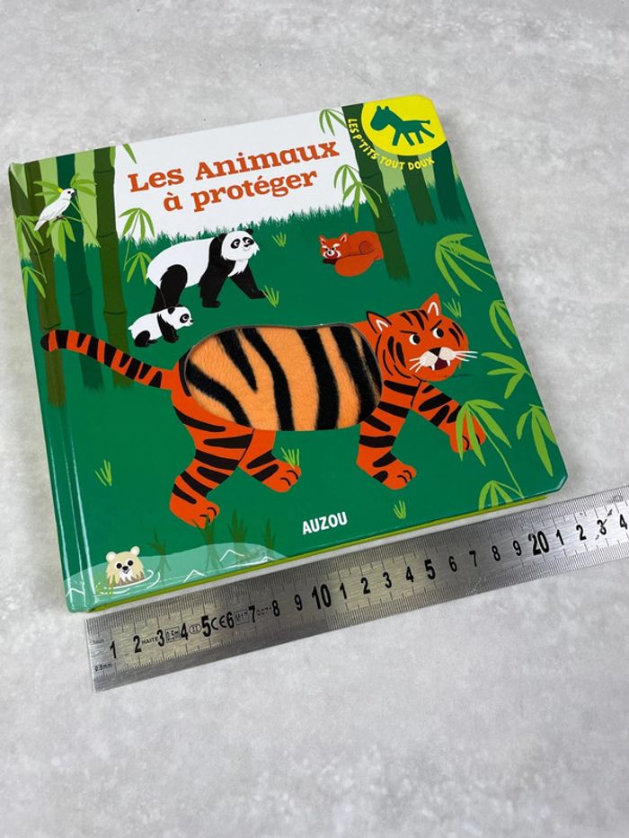 Livre bébé d’éveil animaux à toucher Auzou - photo numéro 8