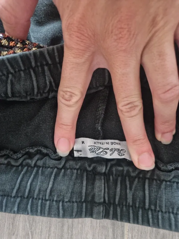 Pantalon carotte coton taille M - photo numéro 4