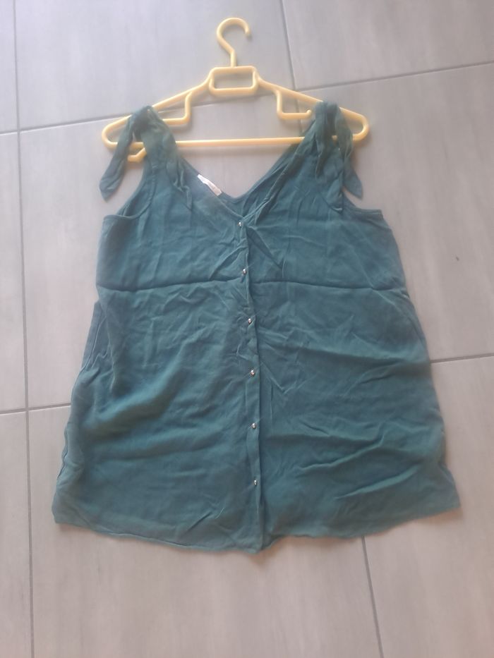 Blouse verte Promod Taille 38