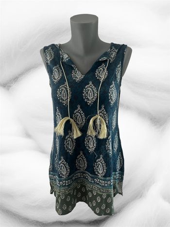 Débardeur bleu/vert - Camaïeu - Taille M - Neuf avec étiquette