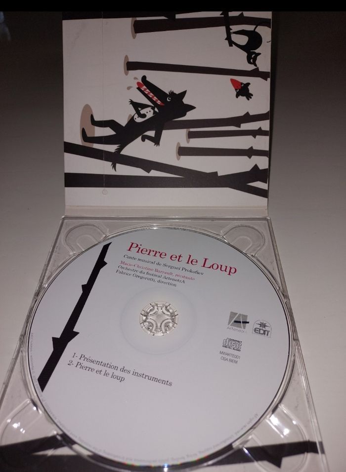CD Pierre et le loup - photo numéro 2