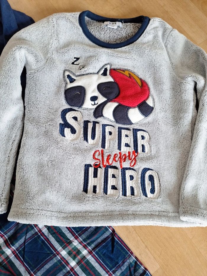 Pyjama chaud taille 7 ans - photo numéro 2