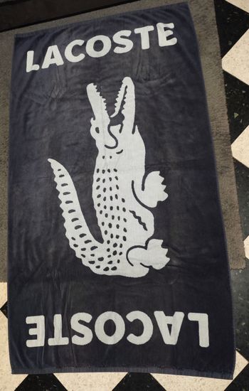 Serviette de plage Lacoste 173x100cm