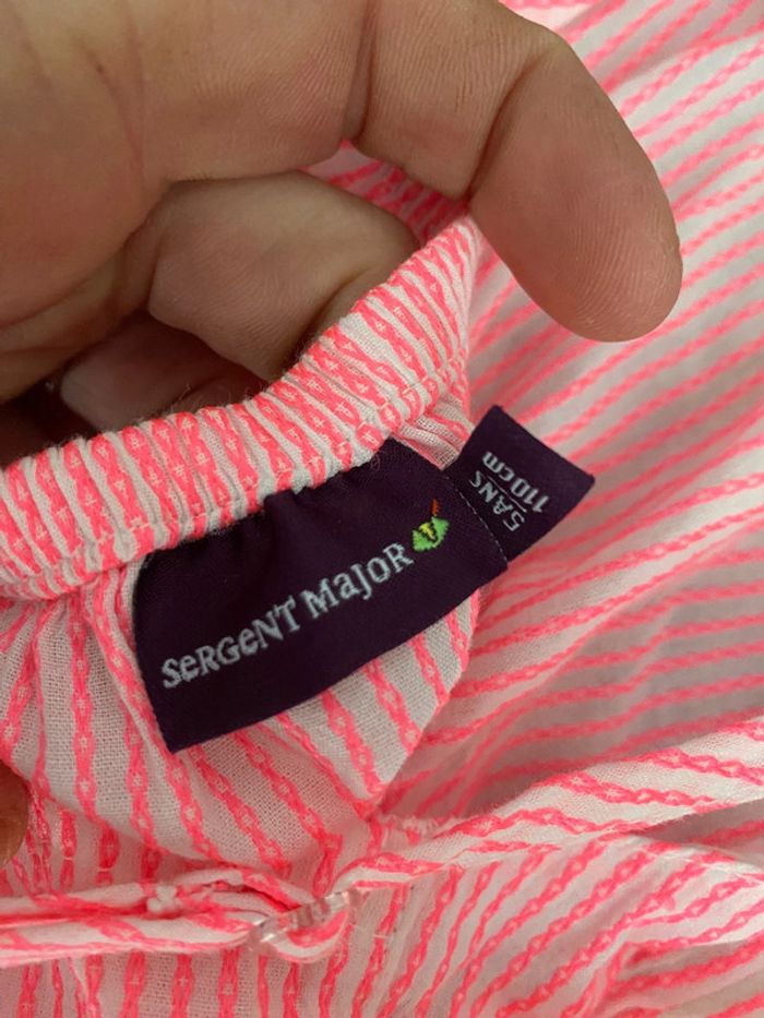 Combinaison short légère rose fluo - photo numéro 4