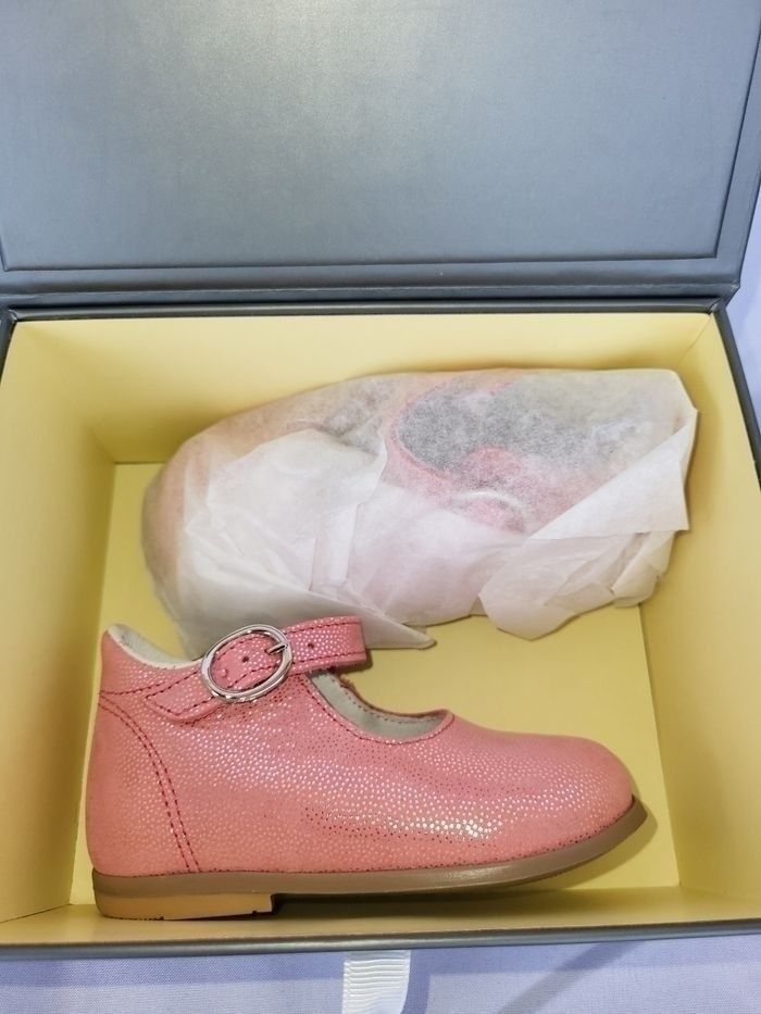 Chaussures fille en cuir Point 20 Made in France 🇨🇵 - photo numéro 2