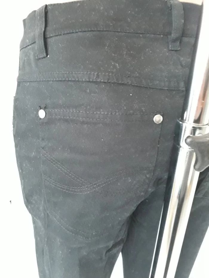 beau pantalon noir coton 36 - photo numéro 4