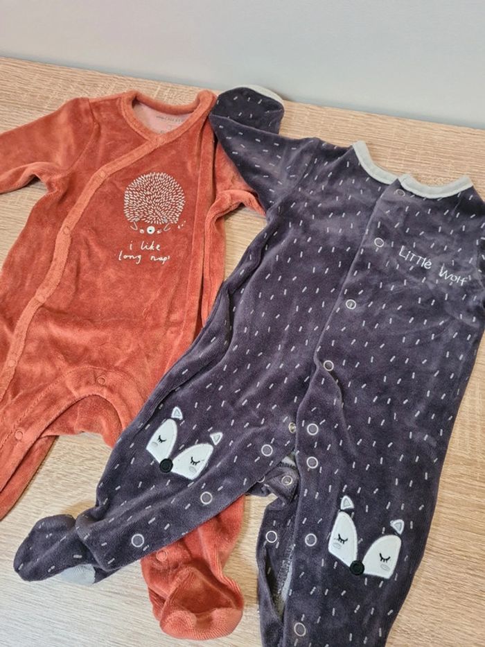 2 pyjamas 3 mois mixte