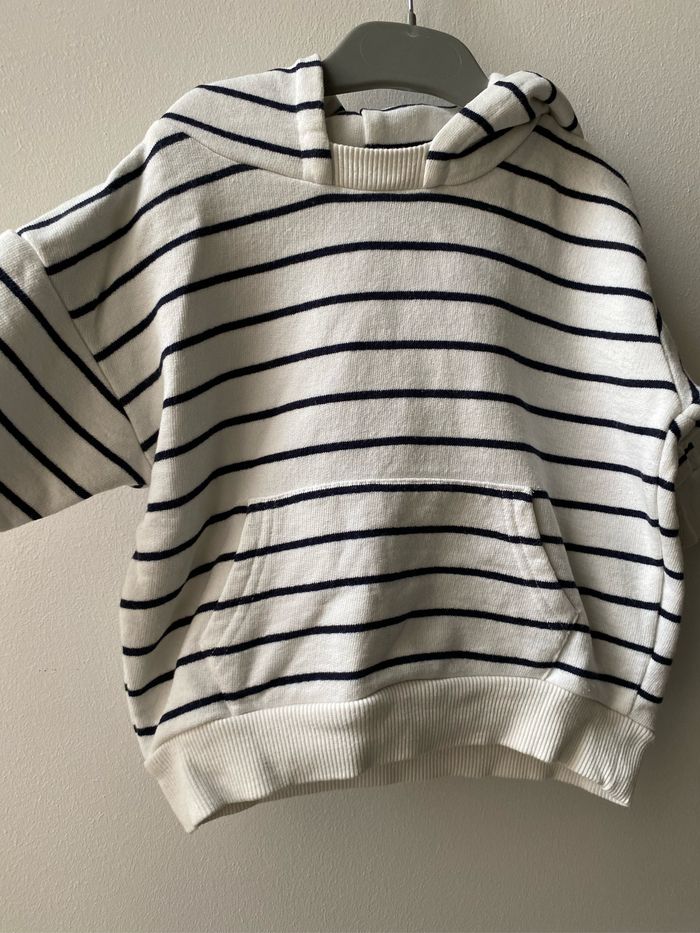 Sweat à capuche, marinière