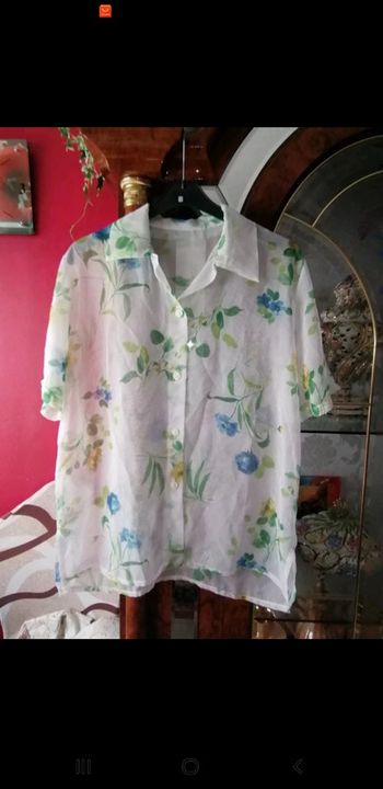 Chemise voile 46 neuve