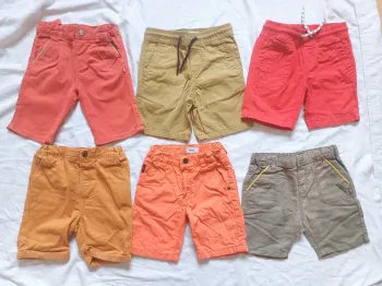 Lot de 6 short / bermudas 24 mois