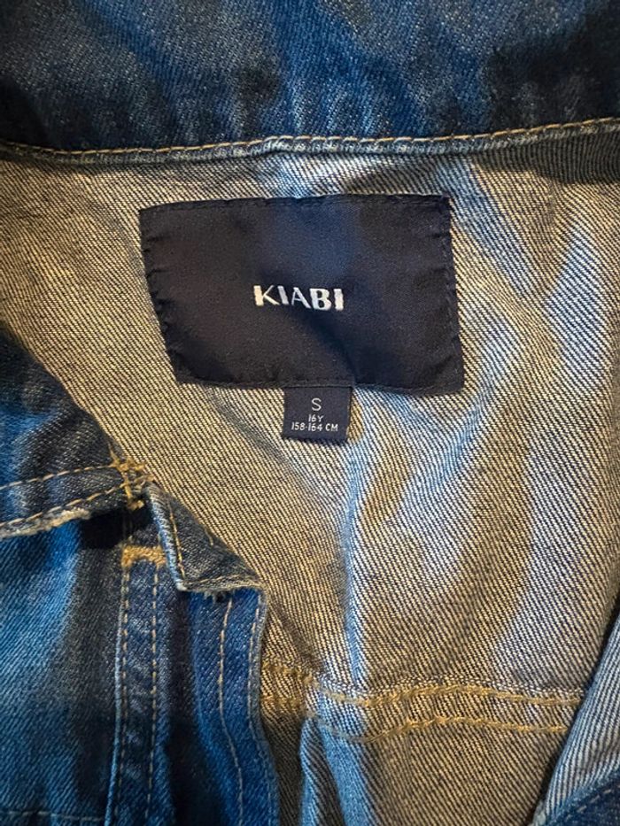 Veste jean femme taille S cintrée très bon état - photo numéro 2