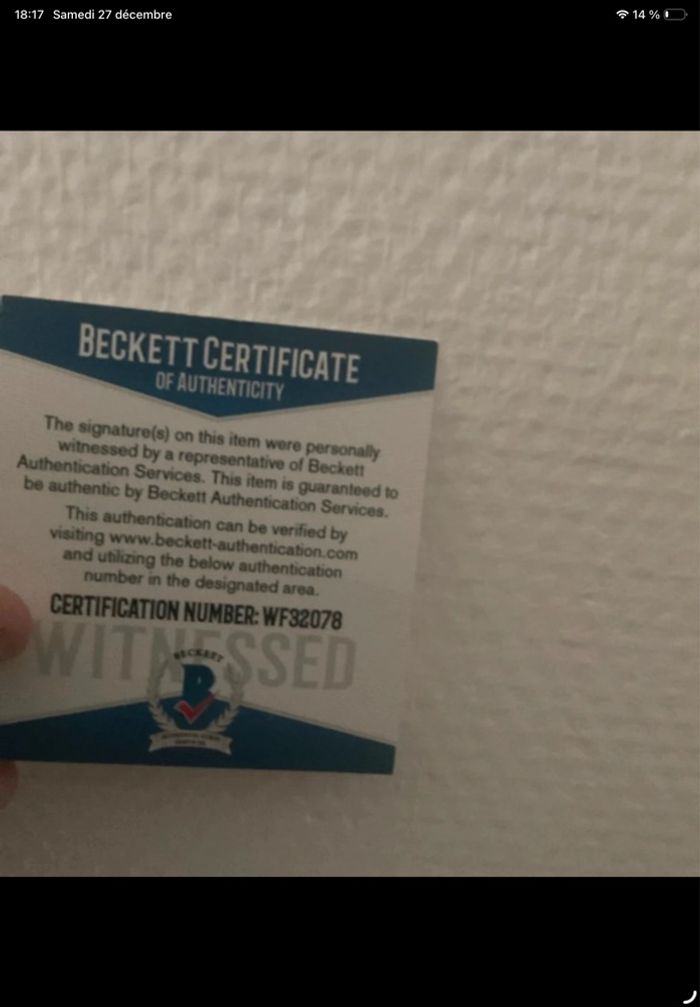 Maillot autographe Dwight Howard NBA Lakers NBA CAO beckett collector basketball usa - photo numéro 3