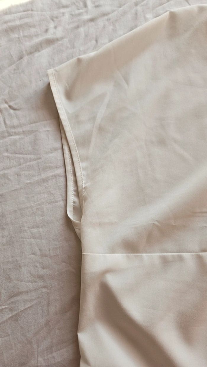 Blouse blanche fluide Afibel Taille 50- Élégante et légère - photo numéro 7
