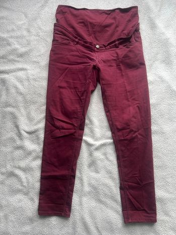 Pantalon de grossesse - Bordeaux